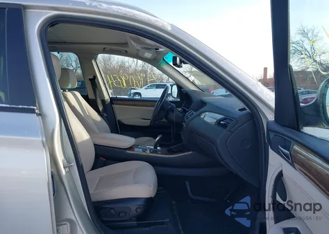 2011 BMW X3 xDrive28I из США, поврежденный, VIN 5UXWX5C58BL708118